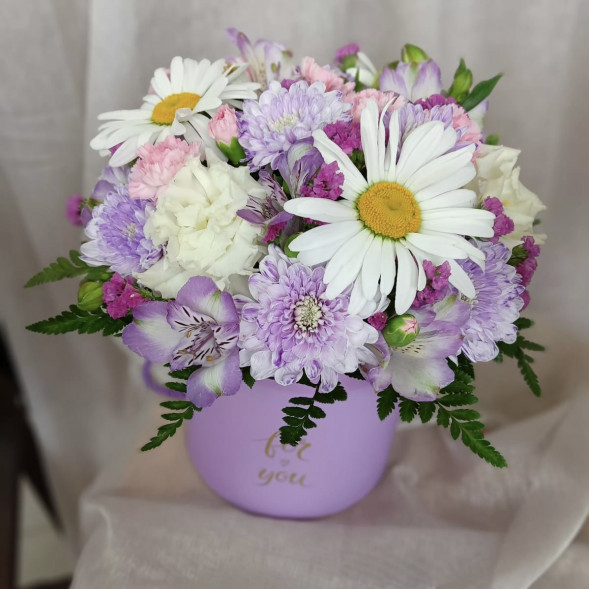 Композиция в коробке «Прекрасный день» в Керчи