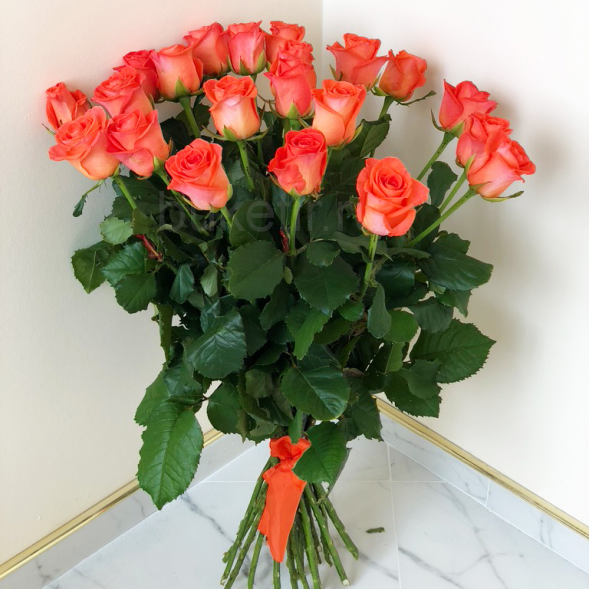 21 коралловая роза, лента в Керчи