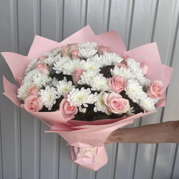 Букет «Нежная хриза» в Керчи