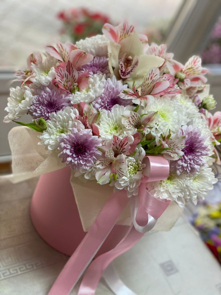 Цветы в коробке &quot;Солнечное утро&quot; в Керчи