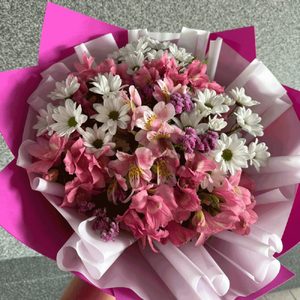 Букет &quot;Небесный фламинго&quot; в Керчи